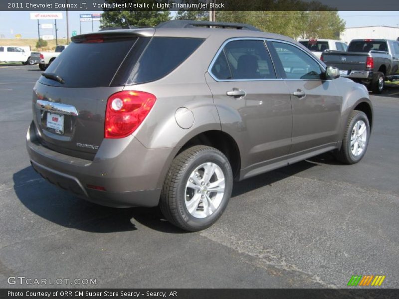 Mocha Steel Metallic / Light Titanium/Jet Black 2011 Chevrolet Equinox LT