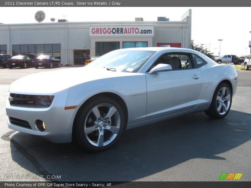 Silver Ice Metallic / Gray 2011 Chevrolet Camaro LT/RS Coupe