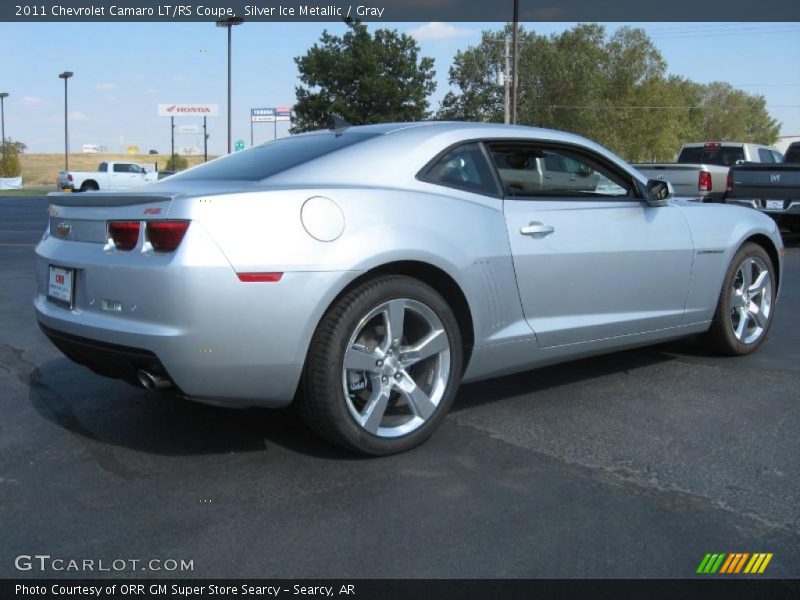 Silver Ice Metallic / Gray 2011 Chevrolet Camaro LT/RS Coupe