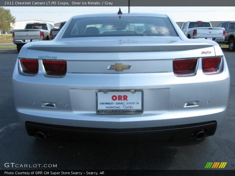 Silver Ice Metallic / Gray 2011 Chevrolet Camaro LT/RS Coupe