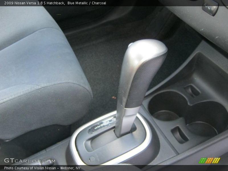 Blue Metallic / Charcoal 2009 Nissan Versa 1.8 S Hatchback