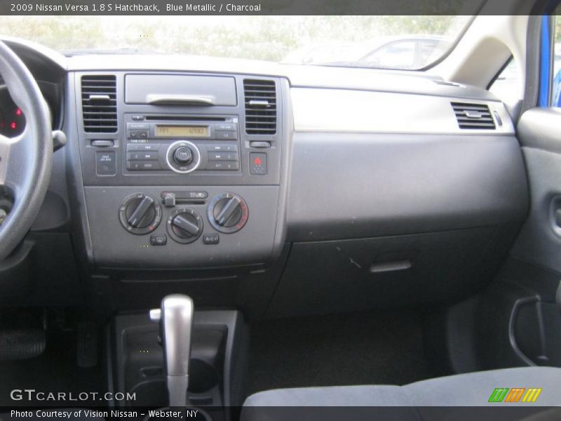 Blue Metallic / Charcoal 2009 Nissan Versa 1.8 S Hatchback