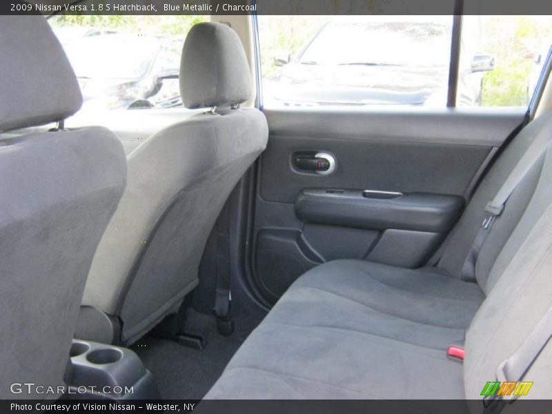 Blue Metallic / Charcoal 2009 Nissan Versa 1.8 S Hatchback