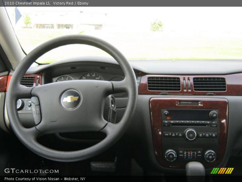 Victory Red / Ebony 2010 Chevrolet Impala LS