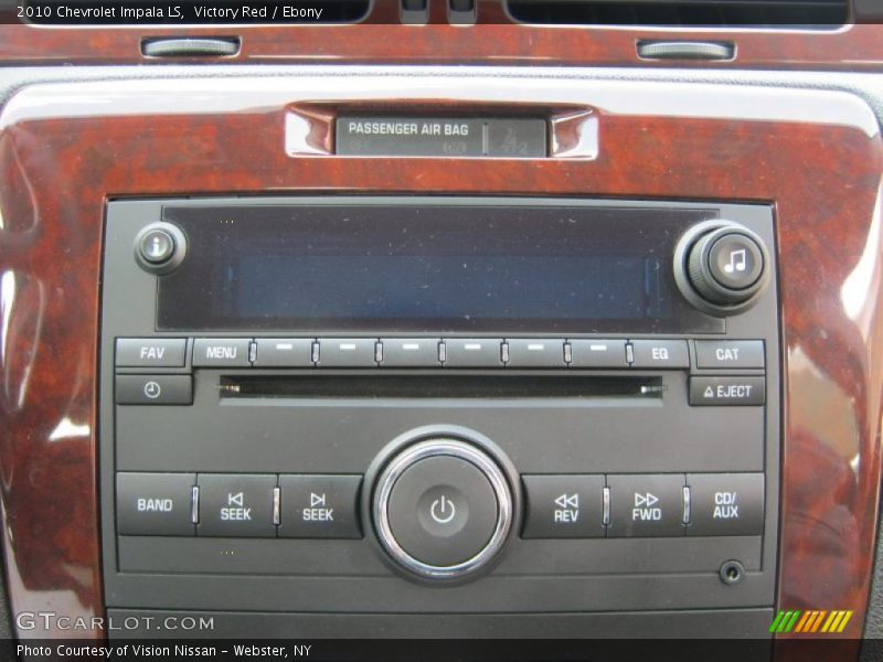 Victory Red / Ebony 2010 Chevrolet Impala LS