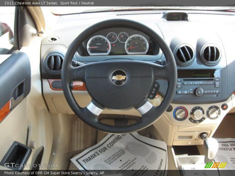  2011 Aveo LT Sedan Steering Wheel