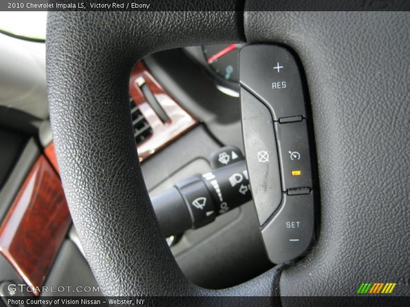 Victory Red / Ebony 2010 Chevrolet Impala LS
