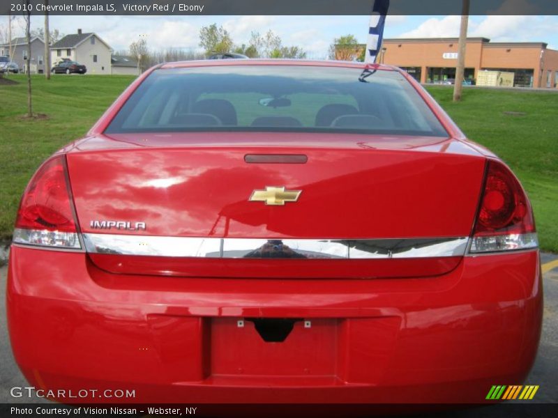 Victory Red / Ebony 2010 Chevrolet Impala LS