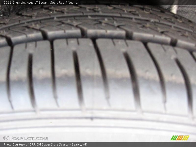 Sport Red / Neutral 2011 Chevrolet Aveo LT Sedan