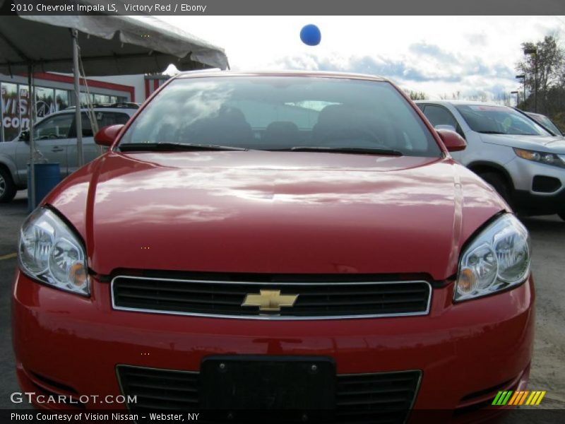 Victory Red / Ebony 2010 Chevrolet Impala LS