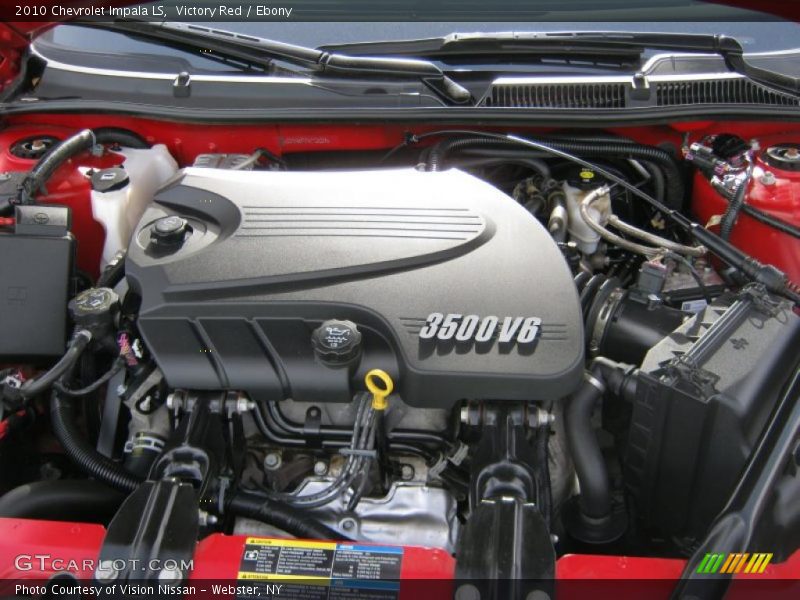 Victory Red / Ebony 2010 Chevrolet Impala LS