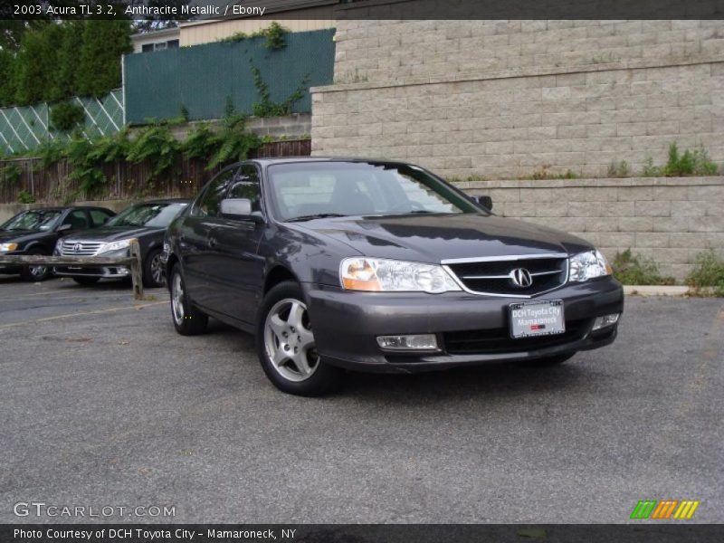 Anthracite Metallic / Ebony 2003 Acura TL 3.2