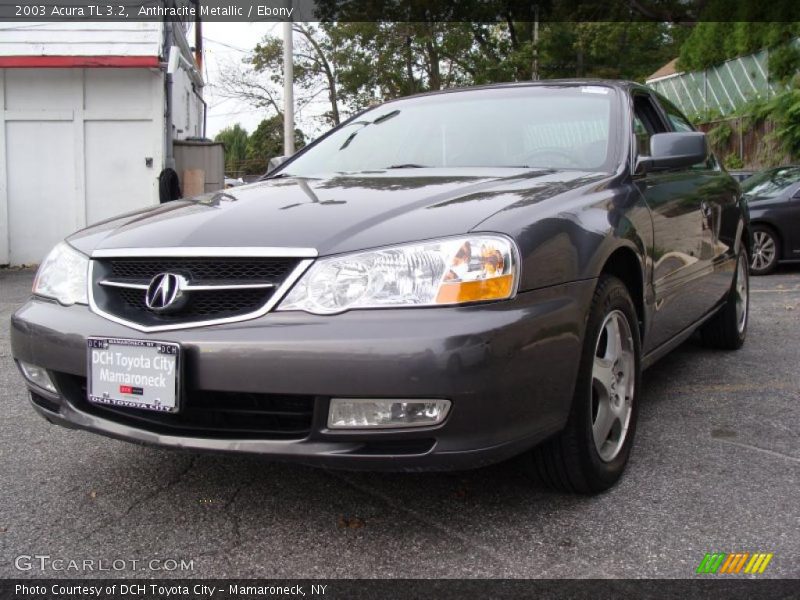 Anthracite Metallic / Ebony 2003 Acura TL 3.2