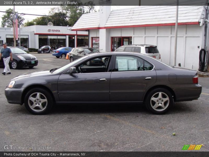 Anthracite Metallic / Ebony 2003 Acura TL 3.2