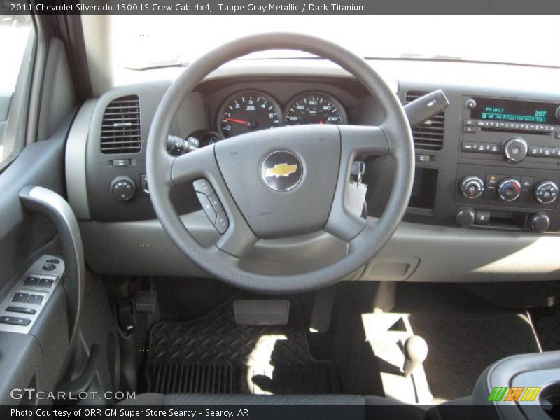  2011 Silverado 1500 LS Crew Cab 4x4 Steering Wheel