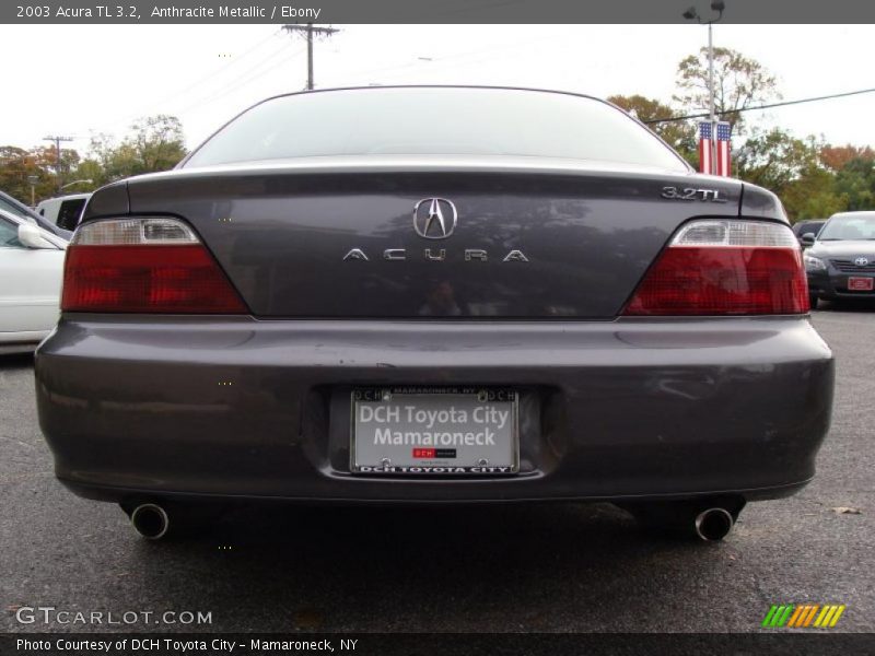 Anthracite Metallic / Ebony 2003 Acura TL 3.2