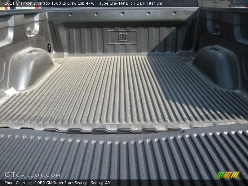 Taupe Gray Metallic / Dark Titanium 2011 Chevrolet Silverado 1500 LS Crew Cab 4x4