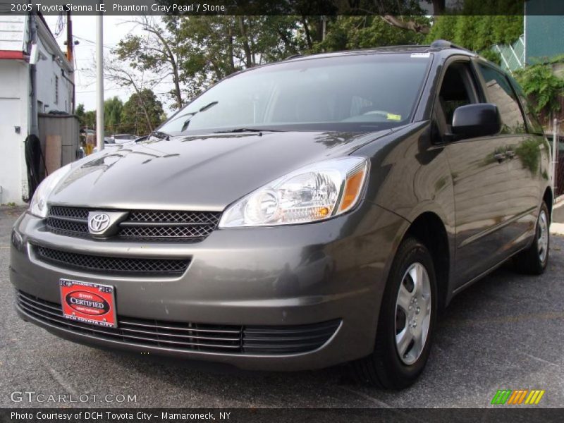 Phantom Gray Pearl / Stone 2005 Toyota Sienna LE