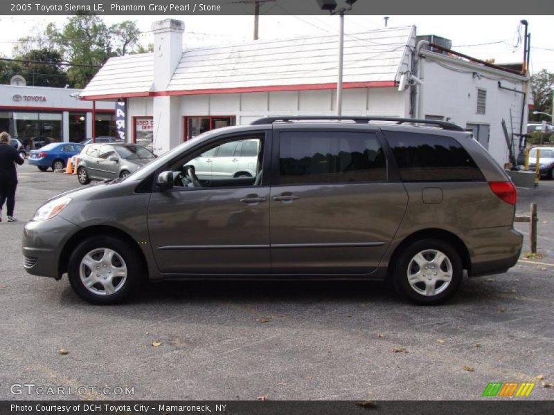 Phantom Gray Pearl / Stone 2005 Toyota Sienna LE