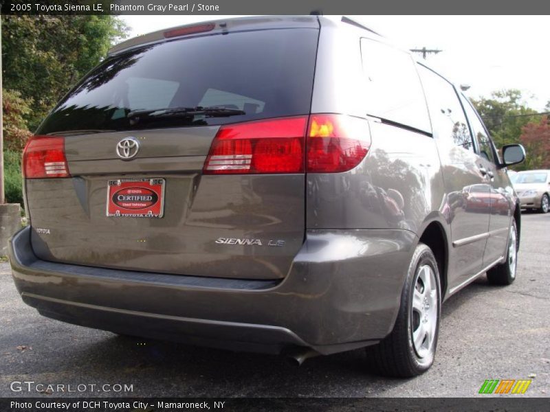 Phantom Gray Pearl / Stone 2005 Toyota Sienna LE