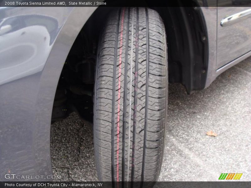 Slate Metallic / Stone 2008 Toyota Sienna Limited AWD