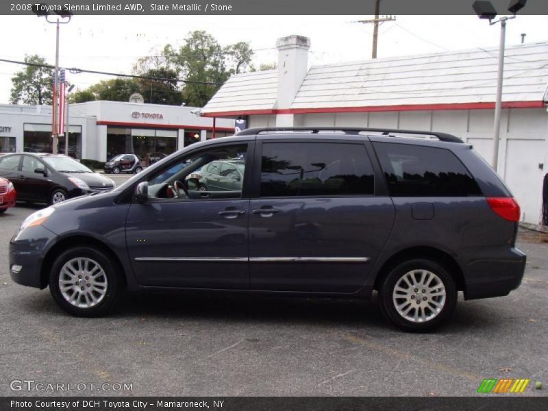 Slate Metallic / Stone 2008 Toyota Sienna Limited AWD
