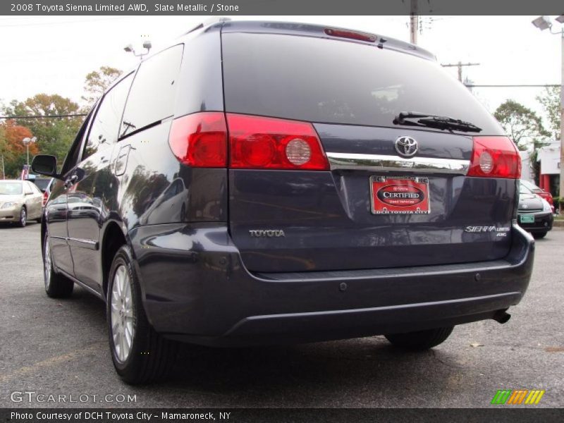 Slate Metallic / Stone 2008 Toyota Sienna Limited AWD