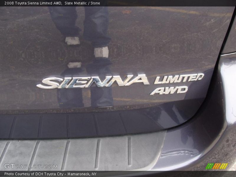 Slate Metallic / Stone 2008 Toyota Sienna Limited AWD