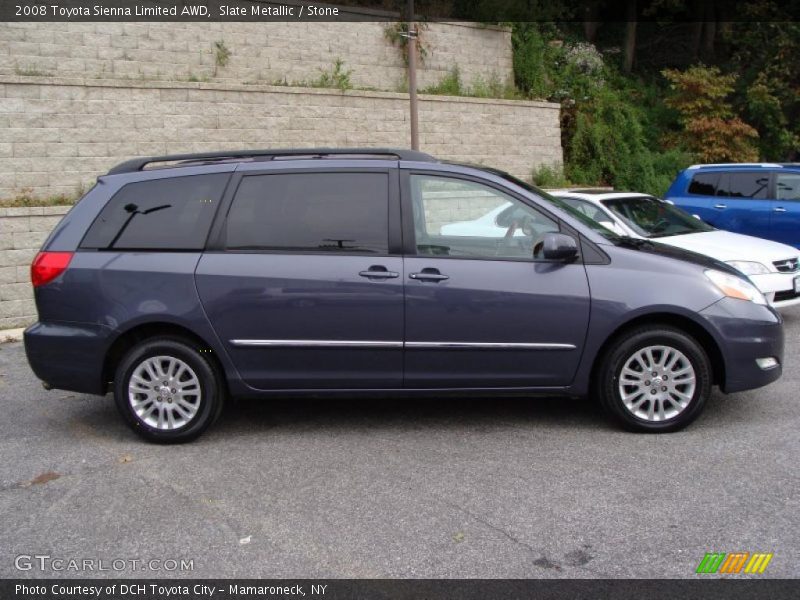 Slate Metallic / Stone 2008 Toyota Sienna Limited AWD