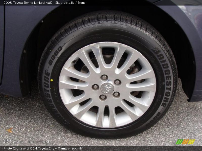 Slate Metallic / Stone 2008 Toyota Sienna Limited AWD