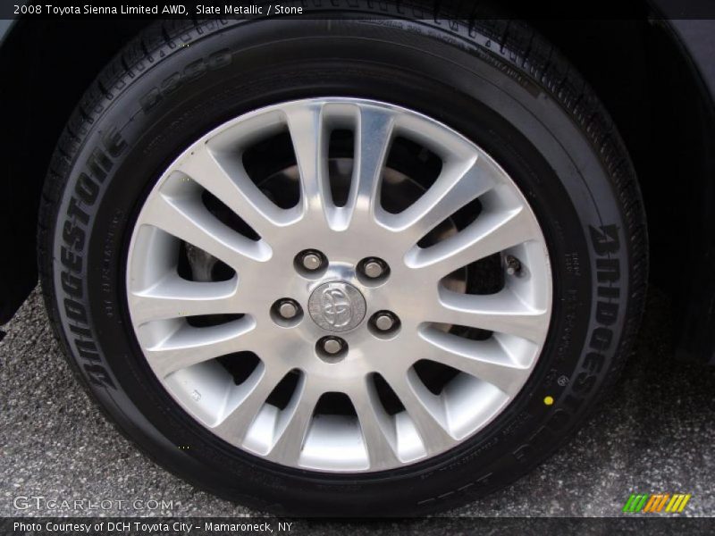 Slate Metallic / Stone 2008 Toyota Sienna Limited AWD