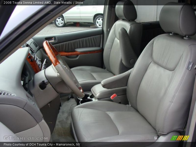 Slate Metallic / Stone 2008 Toyota Sienna Limited AWD