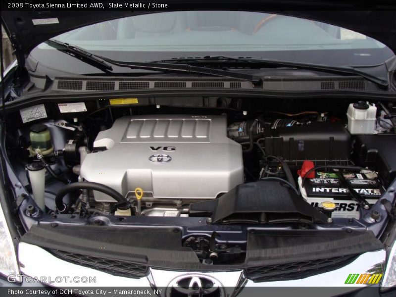 Slate Metallic / Stone 2008 Toyota Sienna Limited AWD