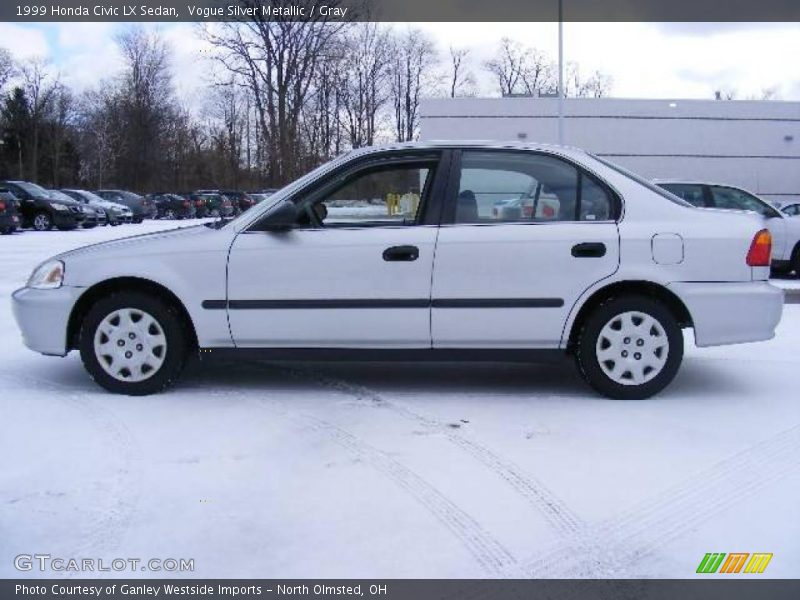 Vogue Silver Metallic / Gray 1999 Honda Civic LX Sedan