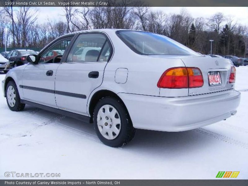 Vogue Silver Metallic / Gray 1999 Honda Civic LX Sedan