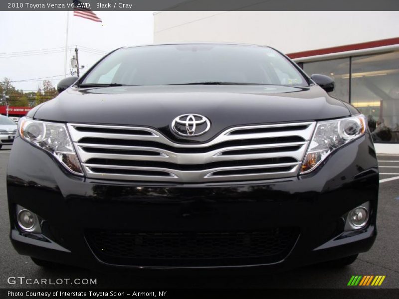 Black / Gray 2010 Toyota Venza V6 AWD