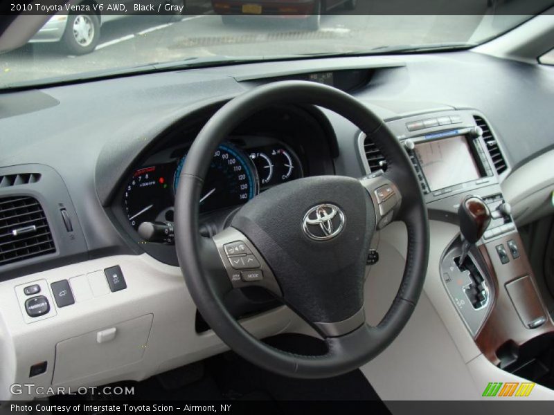  2010 Venza V6 AWD Gray Interior