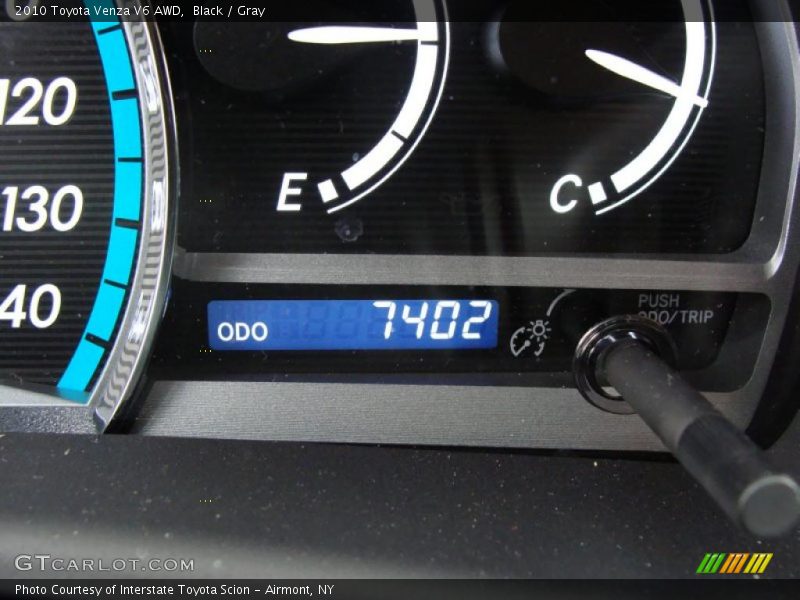 Black / Gray 2010 Toyota Venza V6 AWD