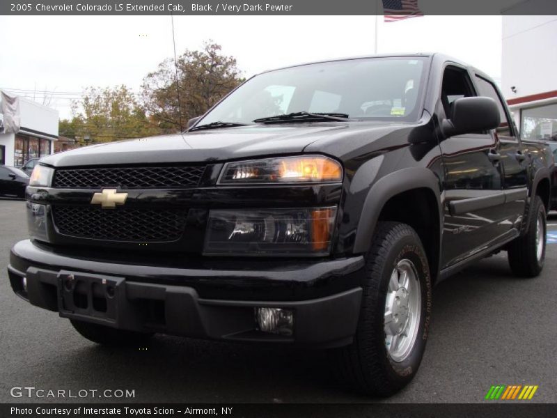 Black / Very Dark Pewter 2005 Chevrolet Colorado LS Extended Cab