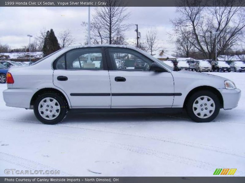 Vogue Silver Metallic / Gray 1999 Honda Civic LX Sedan