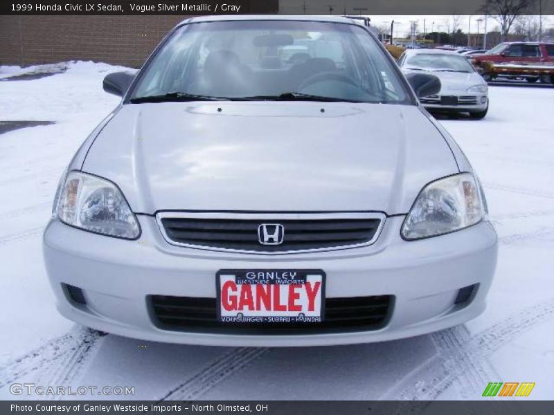 Vogue Silver Metallic / Gray 1999 Honda Civic LX Sedan