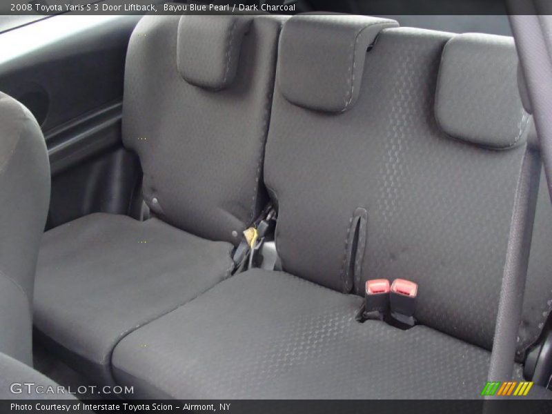 Bayou Blue Pearl / Dark Charcoal 2008 Toyota Yaris S 3 Door Liftback