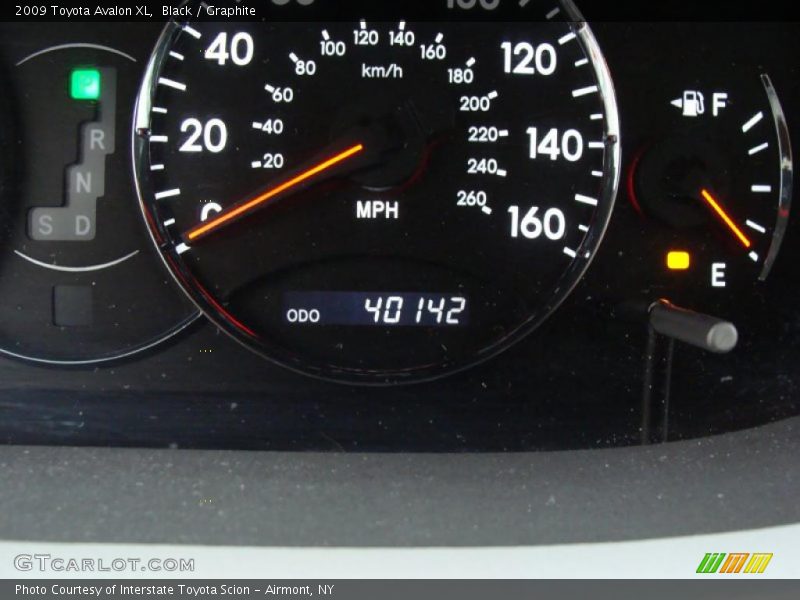 Black / Graphite 2009 Toyota Avalon XL
