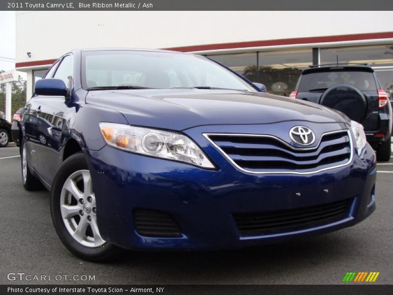 Blue Ribbon Metallic / Ash 2011 Toyota Camry LE