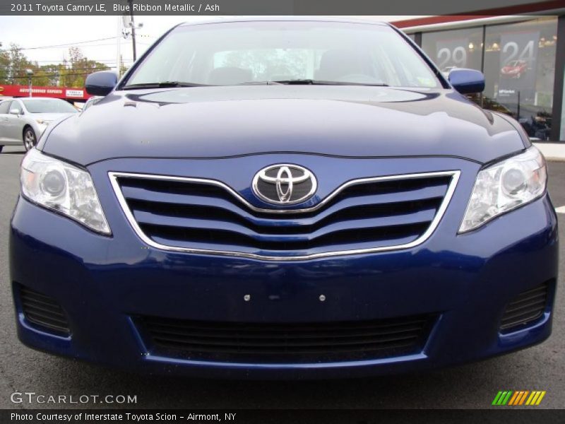 Blue Ribbon Metallic / Ash 2011 Toyota Camry LE