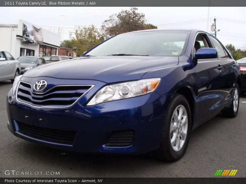 Blue Ribbon Metallic / Ash 2011 Toyota Camry LE