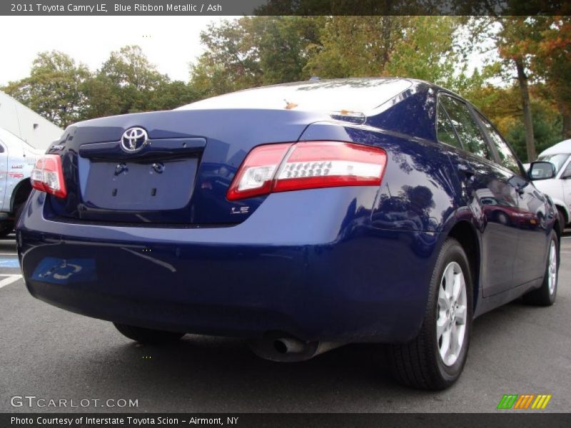 Blue Ribbon Metallic / Ash 2011 Toyota Camry LE