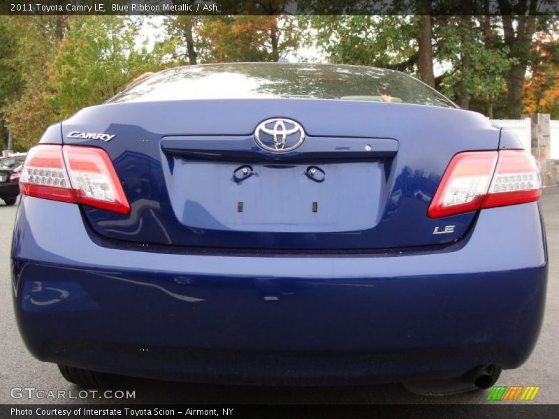 Blue Ribbon Metallic / Ash 2011 Toyota Camry LE