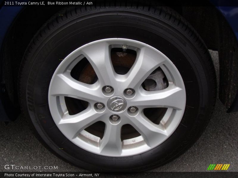 Blue Ribbon Metallic / Ash 2011 Toyota Camry LE