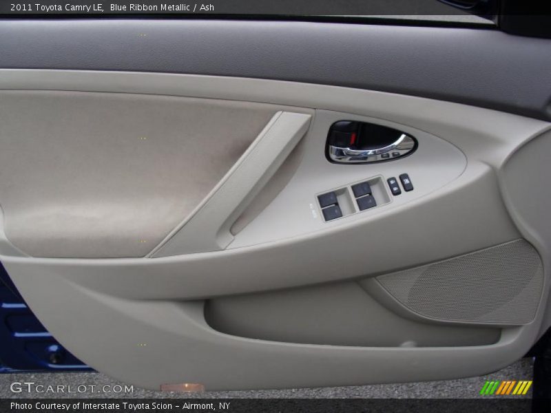 Blue Ribbon Metallic / Ash 2011 Toyota Camry LE